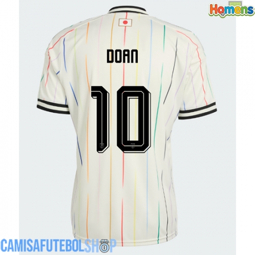 Camisa de time de futebol Japão Ritsu Doan #10 Replicas 2º Equipamento Mundo 2026 Manga Curta